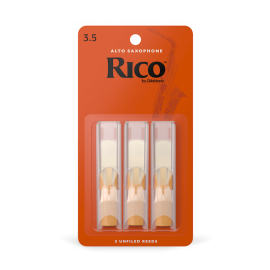 Тростини для альт саксофона RICO товщина 3.5      3шт.