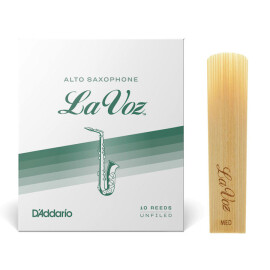 Тростина для альт саксофона RICO LaVoz Medium  1шт.