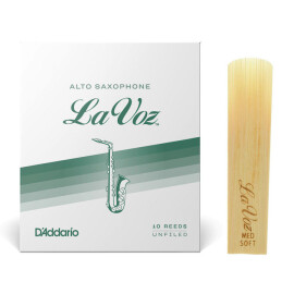 Тростина для альт саксофона RICO LaVoz Medium-Soft  1шт.