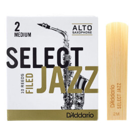 Тростина для альт саксофона RICO SelectJazz товщина 2 Medium   (1шт.)