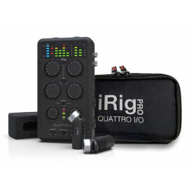 Аудіоінтерфейс IK MULTIMEDIA iRig Pro Quattro I/O Deluxe