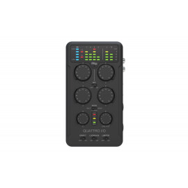 Професійний мобільний аудіоінтерфейс/мікшер IK MULTIMEDIA iRig Pro Quattro I/O