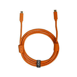 Кабель відео-аудіо Ultimate Cable USB 3.2 C-C Orange Straight 1,5m