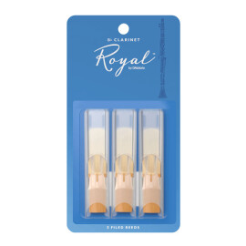 Тростини для кларнета D"Addario Royal Bb Clarinet товщина 2,5, набір 3шт.