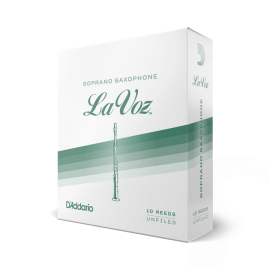 Тростини для сопрано саксофона RICO LaVoz Medium    10шт.