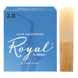 Тростина для альт саксофона RICO Royal товщина 2  1 шт.