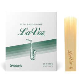 Тростина для альт саксофона RICO LaVoz Soft    1 шт.