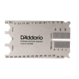 Лінійка для вимірювання висоти струн на грифі D"ADDARIO PW-SHG-01 String Height Gauge