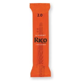 Тростини для кларнета D`ADDARIO RCA0120-B25 Rico by D"Addario - Bb Clarinet #2.0