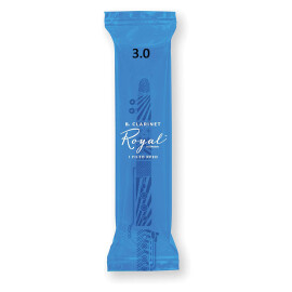 Тростини для кларнета D`ADDARIO RCB0130-B25 Royal by D"Addario - Bb Clarinet #3.0