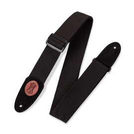 Ремінь гітарний LEVY'S MSSC8-BLK CLASSICS SERIES COTTON GUITAR STRAP (BLACK)