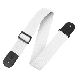Ремінь гітарний LEVY'S M8POLY-WHT CLASSICS SERIES POLYPROPYLENE GUITAR STRAP (WHITE)