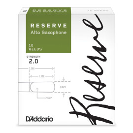 Тростини для альт саксофона D"Addario Reserve товщина 2    10шт.