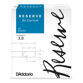 Тростини для кларнета D"ADDARIO DCR1030 Reserve Bb Clarinet товщина 3     10шт.