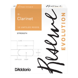 Тростини для кларнета D"ADDARIO DCE10355 Reserve Evolution Bb Clarinet товщина 3.5+     10шт.