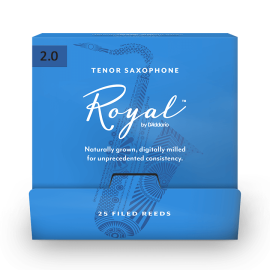 Тростини для тенор саксофона D`ADDARIO RKB0120-B25 Royal by D"Addario - Tenor Sax #2.0 - 25шт