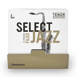 Тростини для тенор саксофона D`ADDARIO RSF01TSX2H-B25 Select Jazz - Tenor Sax Filed 2H - 25шт
