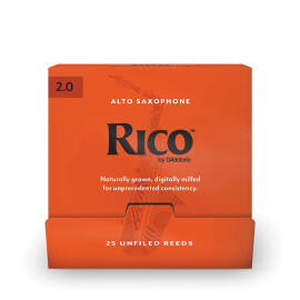 Тростини для альт саксофона D`ADDARIO RJA0120-B25 Rico by D"Addario - Alto Sax #2.0 - 25 шт
