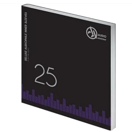 Внутрішні конверти для LP 25 X 12" Deluxe Audiophile Antistatic Inner Sleeves White