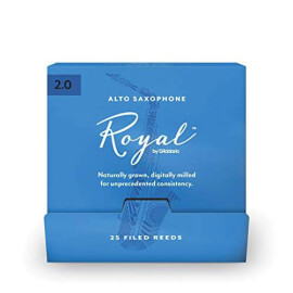 Тростини для альт саксофона D`ADDARIO RJB0120-B25 Royal by D"Addario - Alto Sax #2.0 - 25 шт