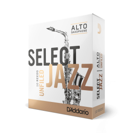 Тростини для альт саксофона D"ADDARIO RRS10ASX3M SelectJazz Unfiled товщина 3 Medium    10шт