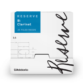 Тростини для кларнета D`ADDARIO DCR0135 Reserve Bb Clarinet товщина 3.5    25шт