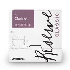 Тростини для кларнета D`ADDARIO Reserve Classic Bb Clarinet 3.5   25шт