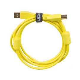 Кабель відео-аудіо Ultimate Audio Cable USB 2.0 AB Yellow Straight 1m
