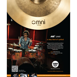 Crash 18" AAX Omni Crash Тарілка SABIAN 218OMX