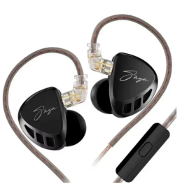 Навушники Knowledge Zenith Saga Balanced Version Black Mic