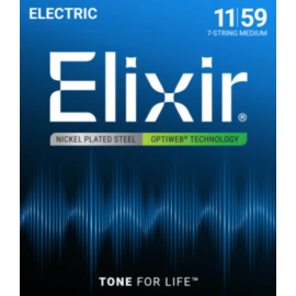 Струни для електрогітар Elixir EL OW 7 M