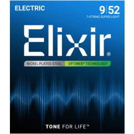 Струни для електрогітар Elixir EL OW 7 SL