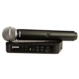 Радіосистема вокальна SHURE BLX24E/SM58-K14