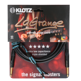 Кабель інструментальний KLOTZ LA-GRANGE INSTRUMENT CABLE BLACK 3M