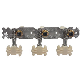 Колки для класичної гітари 3+3 MAXTONE GM-21N хром+пластик