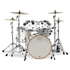 Барабанна установка DW DDLG 2215 WH Design Series 5-Piece Shell Pack Gloss White