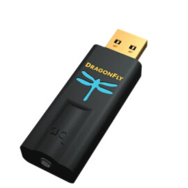 AudioQuest ЦАП і підсилювач DRAGONFLY BLACK