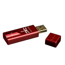 AudioQuest ЦАП і підсилювач DRAGONFLY RED