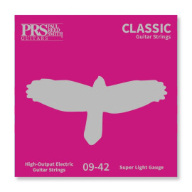Струни PRS CLASSIC SUPER LIGHT GUITAR STRINGS 9-42PRS CLASSIC SUPER LIGHT GUITAR STRINGS 9-42