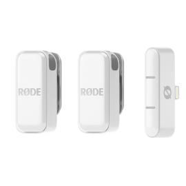Мікрофонна радіосистема RODE Wireless Micro Lightning White