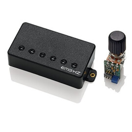 Хамбакер пасивний + бустер EMG F-ALX Set чорний