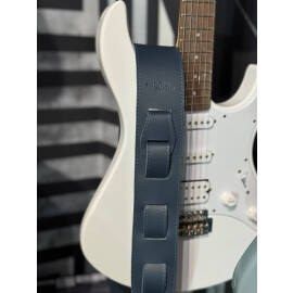 Ремінь для гітари шкіряний PRO AUDIO (Blue Kaiser)