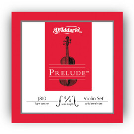 Струни для скрипки 4/4 D"Addario J810 4/4L Prelude