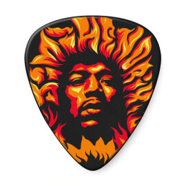 Медіатор DUNLOP HENDRIX "69 PSYCH VOODOO FIRE HEAVY (6)
