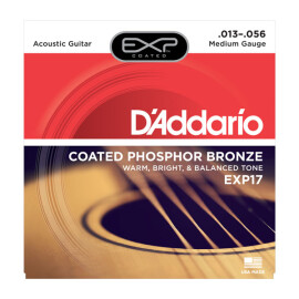 Струни акустика (13-56) D`Addario phosphor bronze coated EXP EXP17