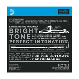 Струни електро (24-84) D`Addario EXL156 XL Fender Bass VI nickel steel