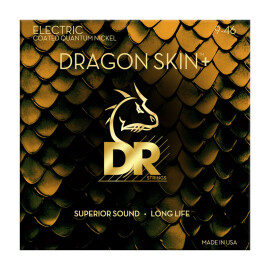 Струни для електрогітар DR Strings DRAGON SKIN+ Electric - Light - Medium (9-46)