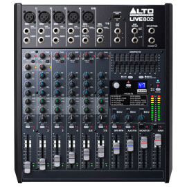 Мікшерний пульт (4+2) ALTO LIVE802 Comp+DSP 40x16x44 ми 5 кг