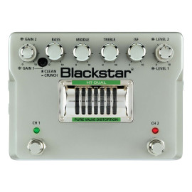 Педаль ефектів для електрогітари "дісторшин" Blackstar HT-Dual (лампова)