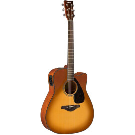 Акустична гітара з датчиком YAMAHA FGX800C Sandburst